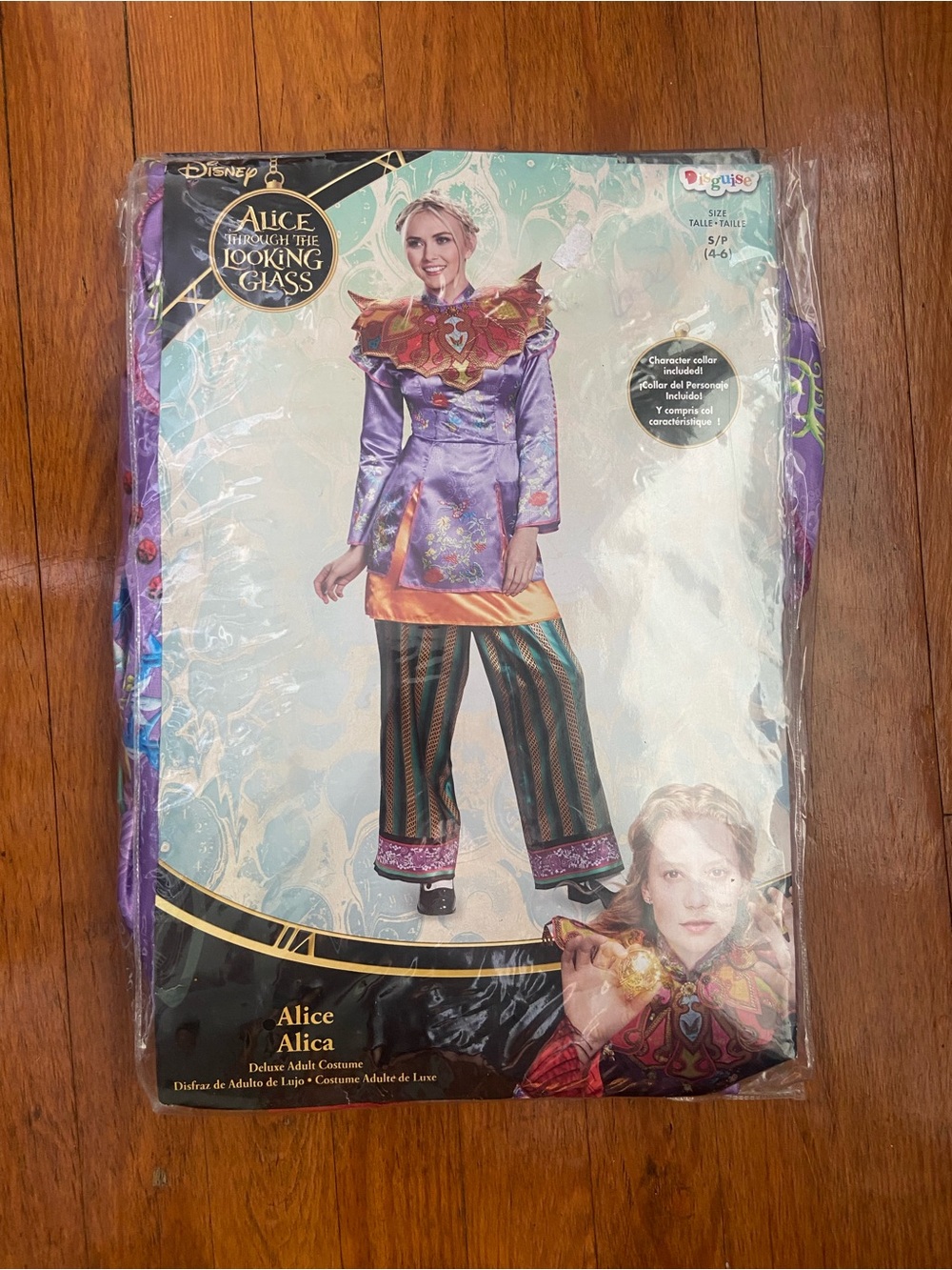 Disney Alice Through the Looking Glass Deluxe Costume Women’s S 4-6
